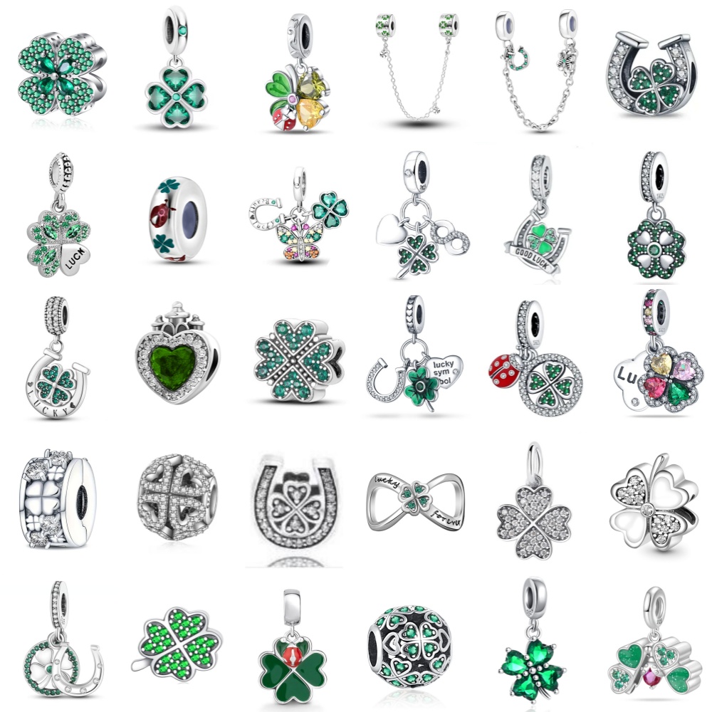 Red Clover Flower - مبيعات ساخنة: تعليقات البرسيم رباعي الأوراق