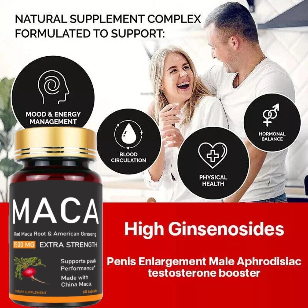 مكمل عشبي من الماكا والجينسنغ  - مراجعة Natural Herbal Wellness وسعره